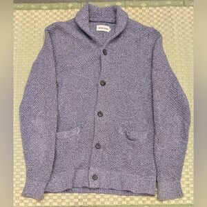 Taylor Stitch The Crawford Sweater in Blue Melange Men's Size 38